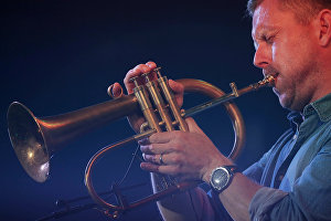 Nils Wulker performing at the Koktebel Jazz Party